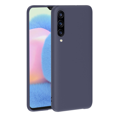 Galaxy A30S Kılıf Zore Premier Silikon Kapak Lacivert