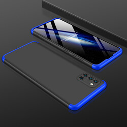 Galaxy A31 Case Zore Ays Cover Black-Blue