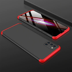Galaxy A31 Case Zore Ays Cover Black-Red