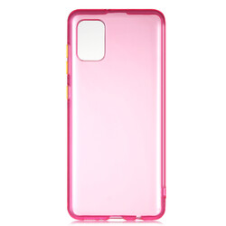 Galaxy A31 Case Zore Bistro Cover Pink