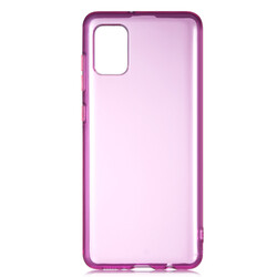 Galaxy A31 Case Zore Bistro Cover Purple