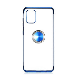 Galaxy A31 Case Zore Gess Silicon Blue