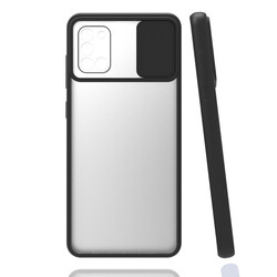 Galaxy A31 Case Zore Lensi Cover Black
