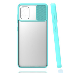 Galaxy A31 Case Zore Lensi Cover Turquoise