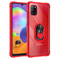 Galaxy A31 Case Zore Mola Cover Red