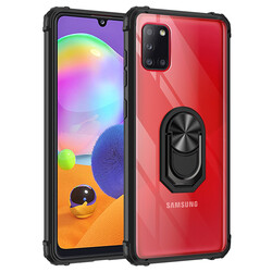 Galaxy A31 Case Zore Mola Cover Black