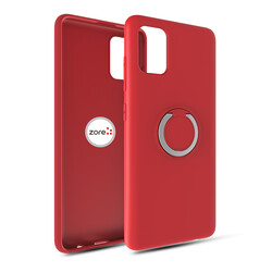 Galaxy A31 Case Zore Plex Cover Red