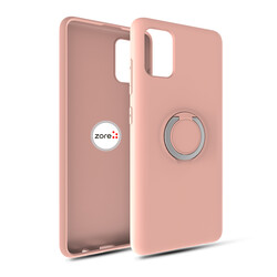 Galaxy A31 Case Zore Plex Cover Light Pink