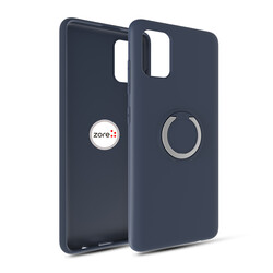 Galaxy A31 Case Zore Plex Cover Navy blue