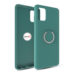 Galaxy A31 Case Zore Plex Cover Dark Green