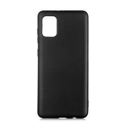 Galaxy A31 Case Zore Premier Silicon Cover Black