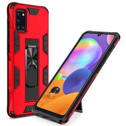 Galaxy A31 Case Zore Volve Cover Red