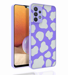 Galaxy A32 4G Case Patterned Camera Protected Glossy Zore Nora Cover NO6