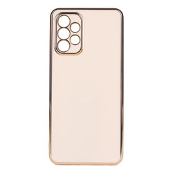 Galaxy A32 4G Case Zore Bark Cover Rose Gold