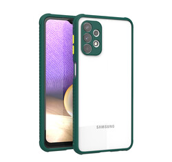 Galaxy A32 4G Case ​​Zore Kaff Cover Dark Green