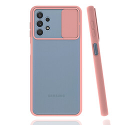 Galaxy A32 4G Case Zore Lensi Cover Light Pink
