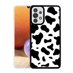 Galaxy A32 4G Case Zore M-Fit Patterned Cover Cow No1