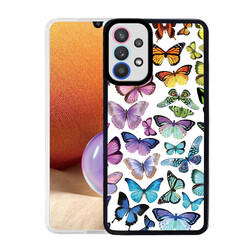 Galaxy A32 4G Case Zore M-Fit Patterned Cover Butterfly No3