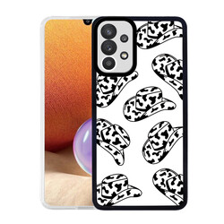 Galaxy A32 4G Case Zore M-Fit Patterned Cover Hat No5