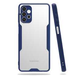 Galaxy A32 4G Case Zore Parfe Cover Navy blue
