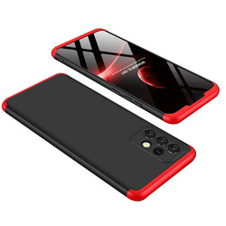 Galaxy A32 4G Kılıf Zore Ays Kapak Siyah-Kırmızı