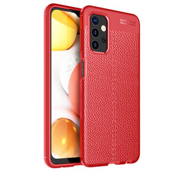 Galaxy A32 5G Case Zore Niss Silicon Cover Red