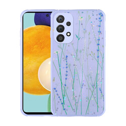 Galaxy A33 5G Case Glittery Patterned Camera Protected Shiny Zore Popy Cover Dallar