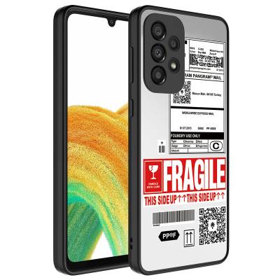Galaxy A33 5G Case Mirror Patterned Camera Protected Glossy Zore Mirror Cover Fragile