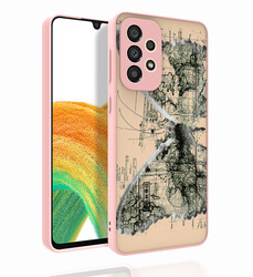 Galaxy A33 5G Case Patterned Camera Protected Glossy Zore Nora Cover NO4