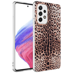 Galaxy A33 5G Case Zore Bella Cover Leopar