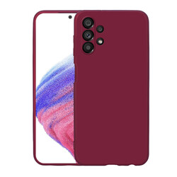 Galaxy A33 5G Case Zore Mara Lansman Cover Koyu Mor