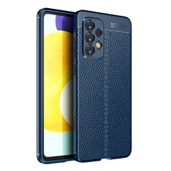 Galaxy A33 5G Case Zore Niss Silicon Cover Navy blue