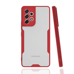 Galaxy A33 5G Kılıf Zore Parfe Kapak Kırmızı