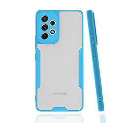 Galaxy A33 5G Kılıf Zore Parfe Kapak Mavi