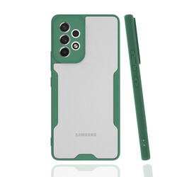 Galaxy A33 5G Kılıf Zore Parfe Kapak Koyu Yeşil