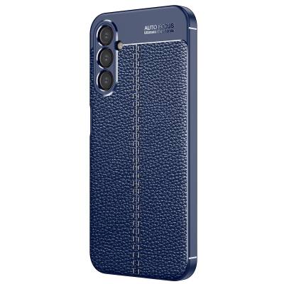Galaxy A34 Case Zore Niss Silicon Cover Navy blue