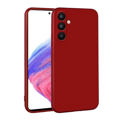 Galaxy A34 Case Zore Premier Silicone Cover Red
