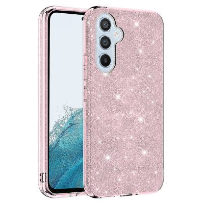 Galaxy A34 Case Zore Shining Silicone Pink