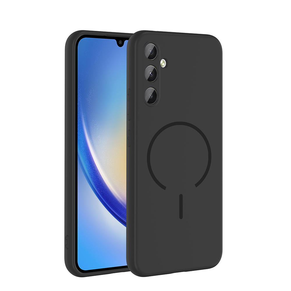 Galaxy A34 Kılıf M-safe Şarj Özellikli Zore Meta Kapak - 5