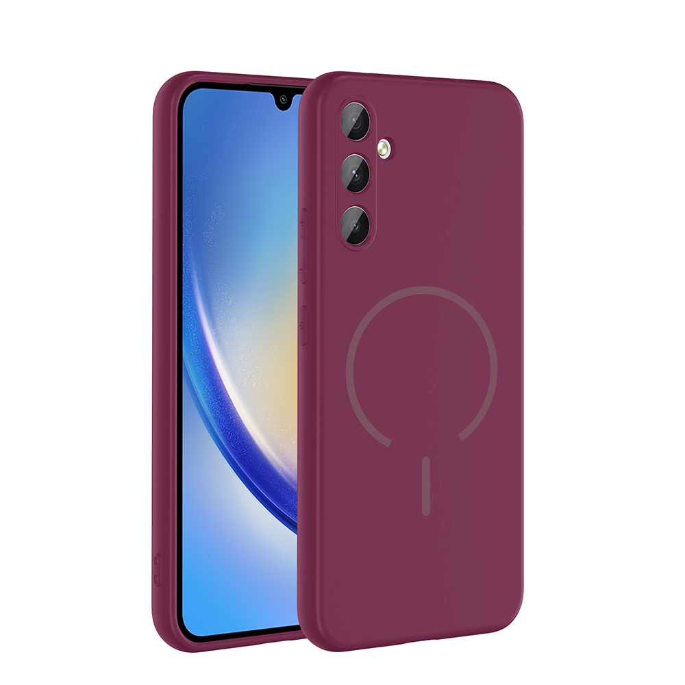 Galaxy A34 Kılıf M-safe Şarj Özellikli Zore Meta Kapak - 7