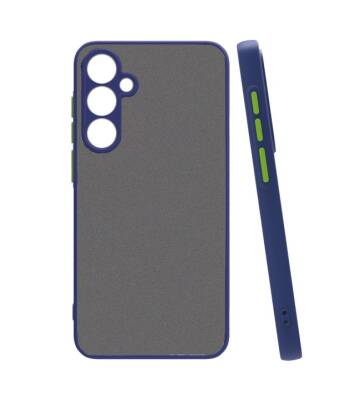 Galaxy A35 Case Zore Hux Cover Navy blue