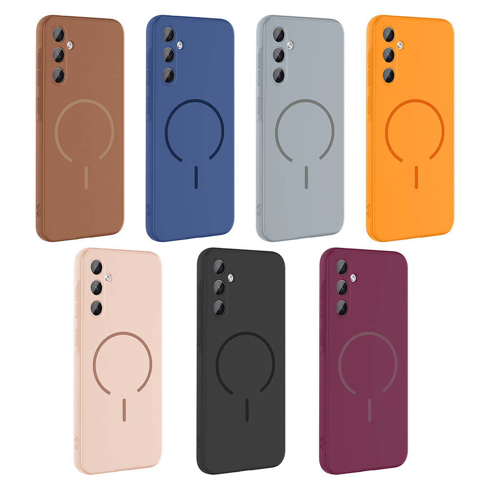 Galaxy A35 Kılıf M-safe Şarj Özellikli Zore Meta Kapak - 23