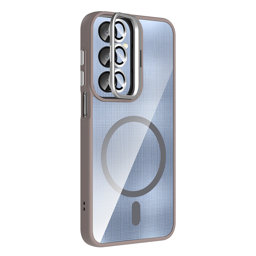 Galaxy A36 Case Stand and Camera Lens Gift M-Safe Charging Feature Zore Etro Cover - 16