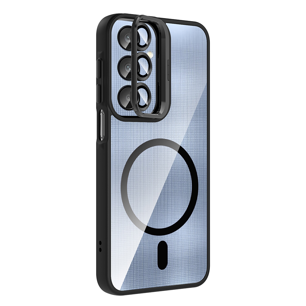 Galaxy A36 Case Stand and Camera Lens Gift M-Safe Charging Feature Zore Etro Cover - 18