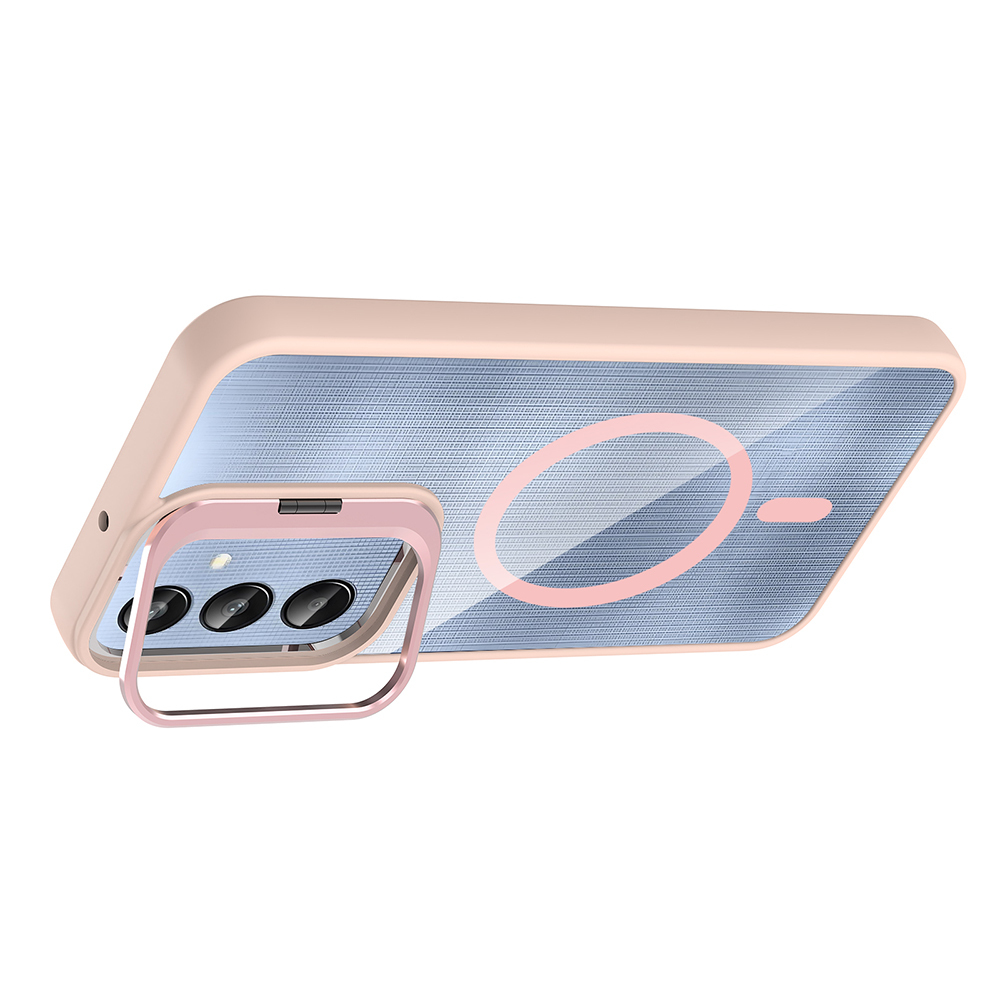 Galaxy A36 Case Stand and Camera Lens Gift Zore Etro Cover - 15
