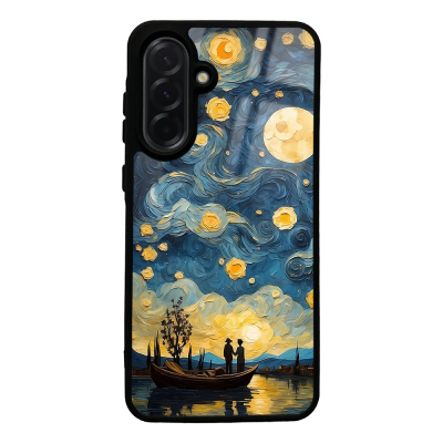 Galaxy A36 Case with Camera Protection, Patterned Zore Lusi Cover Kayık