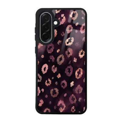 Galaxy A36 Kılıf Kamera Korumalı Desenli Zore Lusi Kapak Pembe Leopar