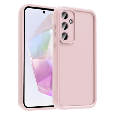 Galaxy A36 Kılıf Kamera Korumalı Zore Ananas Kapak Pembe