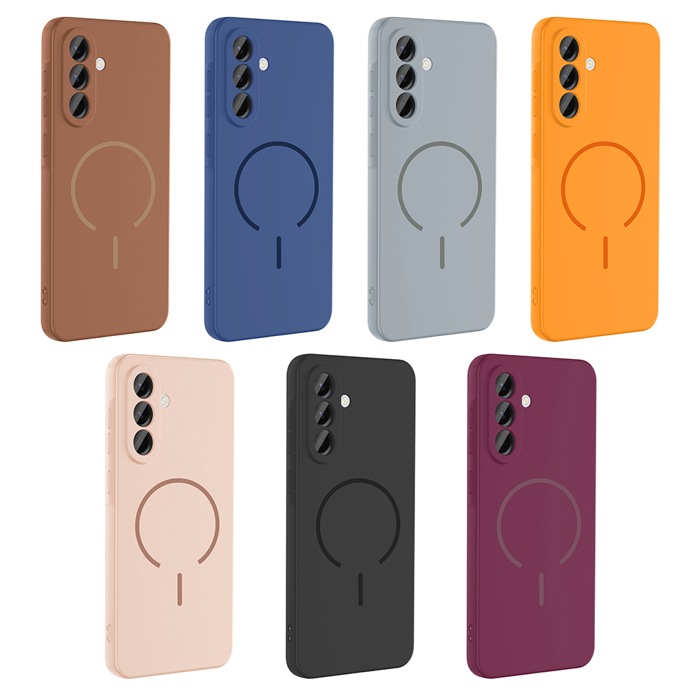 Galaxy A36 Kılıf M-safe Şarj Özellikli Zore Meta Kapak - 23