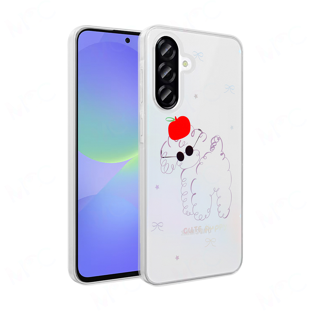 Galaxy A36 Kılıf Şeffaf Figürlü Zore Folk Sert Kapak - 2